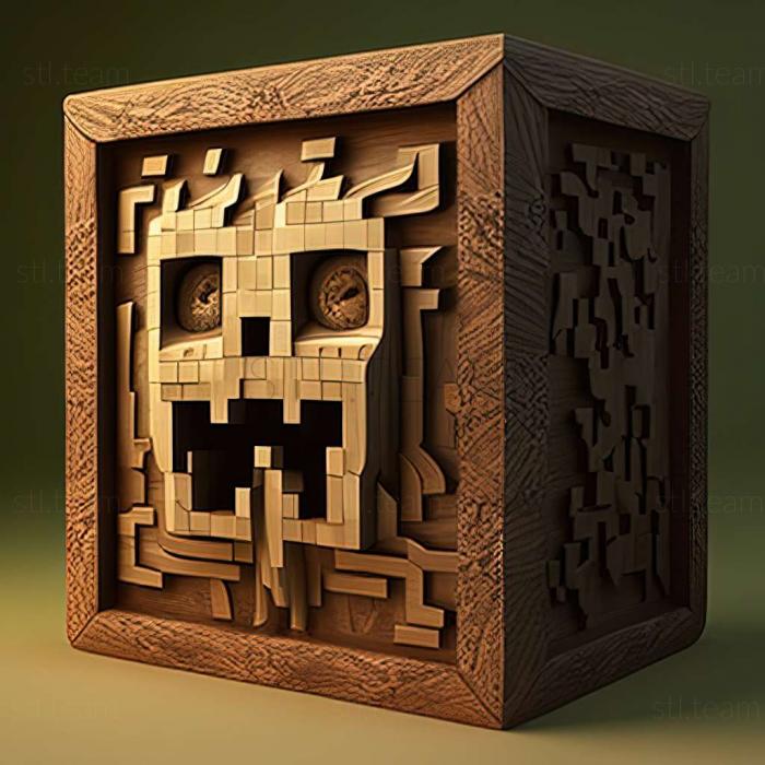 3D модель Гра Minecraft Xbox 360 Edition (STL)